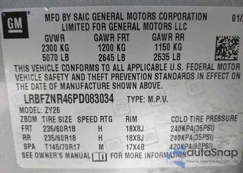 2023 Buick Envision Essence Fwd z USA, uszkodzony, nr VIN LRBFZNR46PD083034